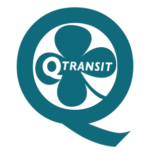 Q-Transit delivery service logo